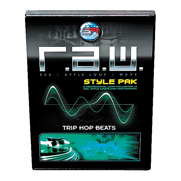 Sonic Reality R.A.W. Style Pack - Trip Hop Beats Loops Collection Software
