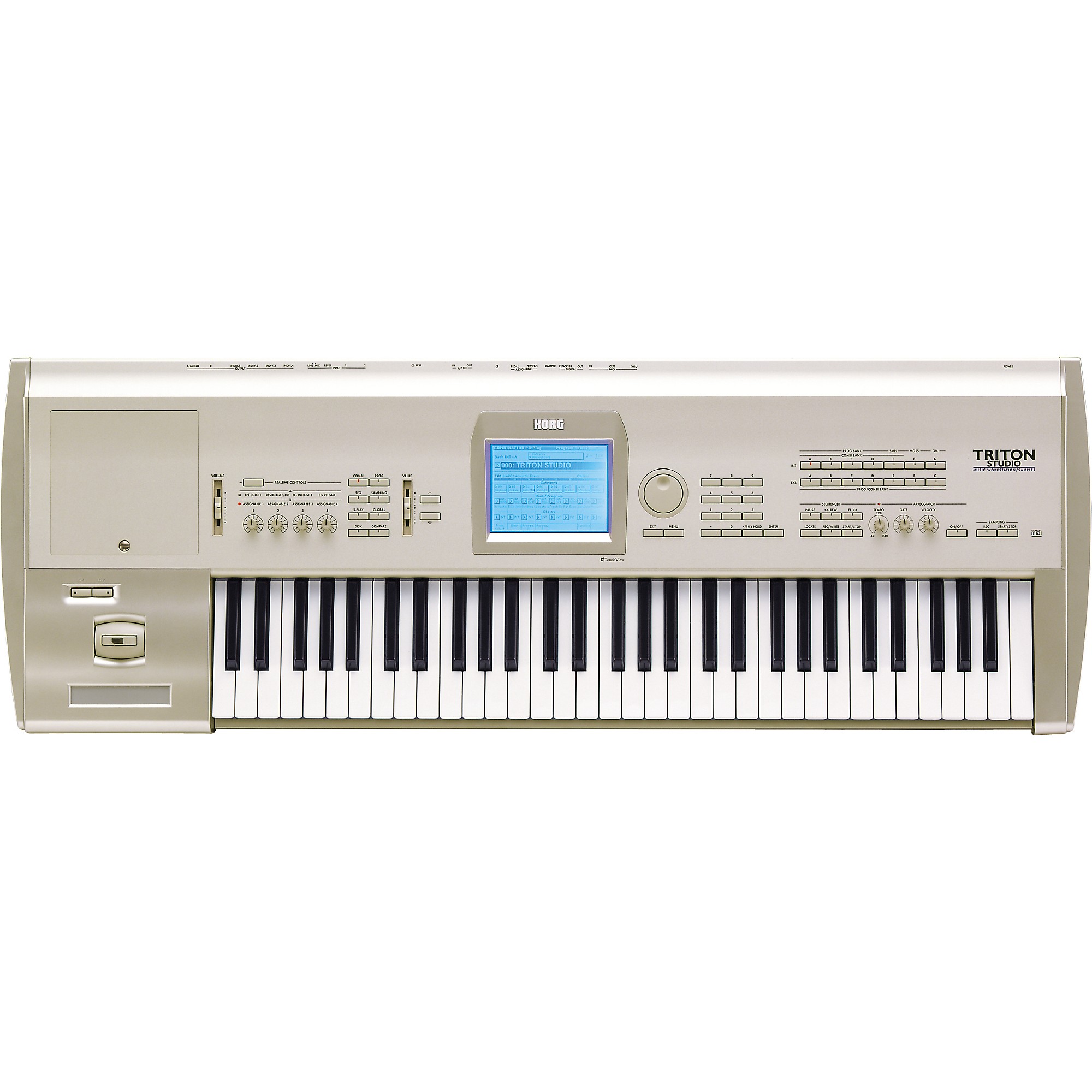 Restock KORG TRITON 61-Key Music Workstation Sampler | Guitar Center