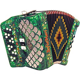 SofiaMari Elite Accordion Green Pearl Ead