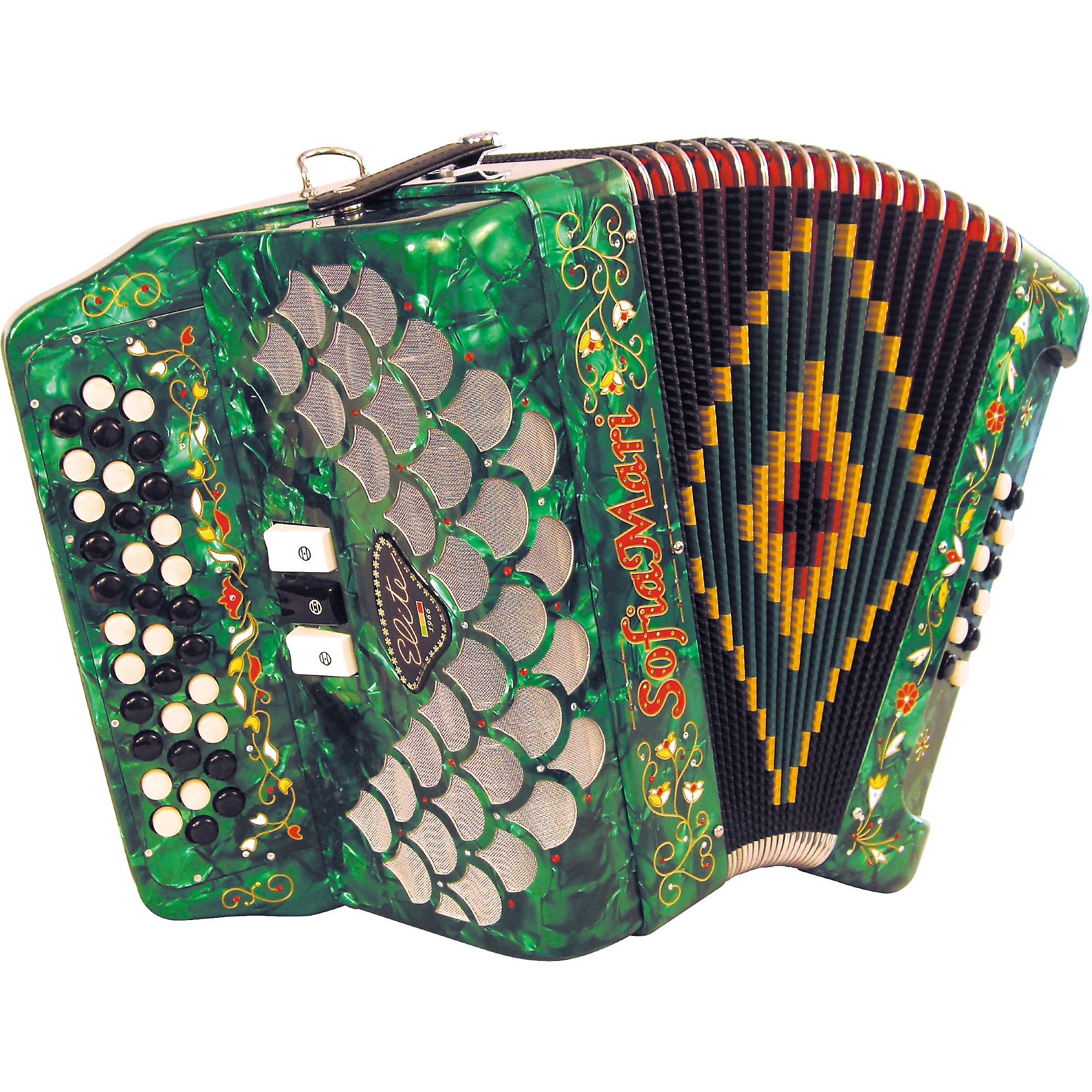 Gabbanelli accordion Two tone EAD/GCF