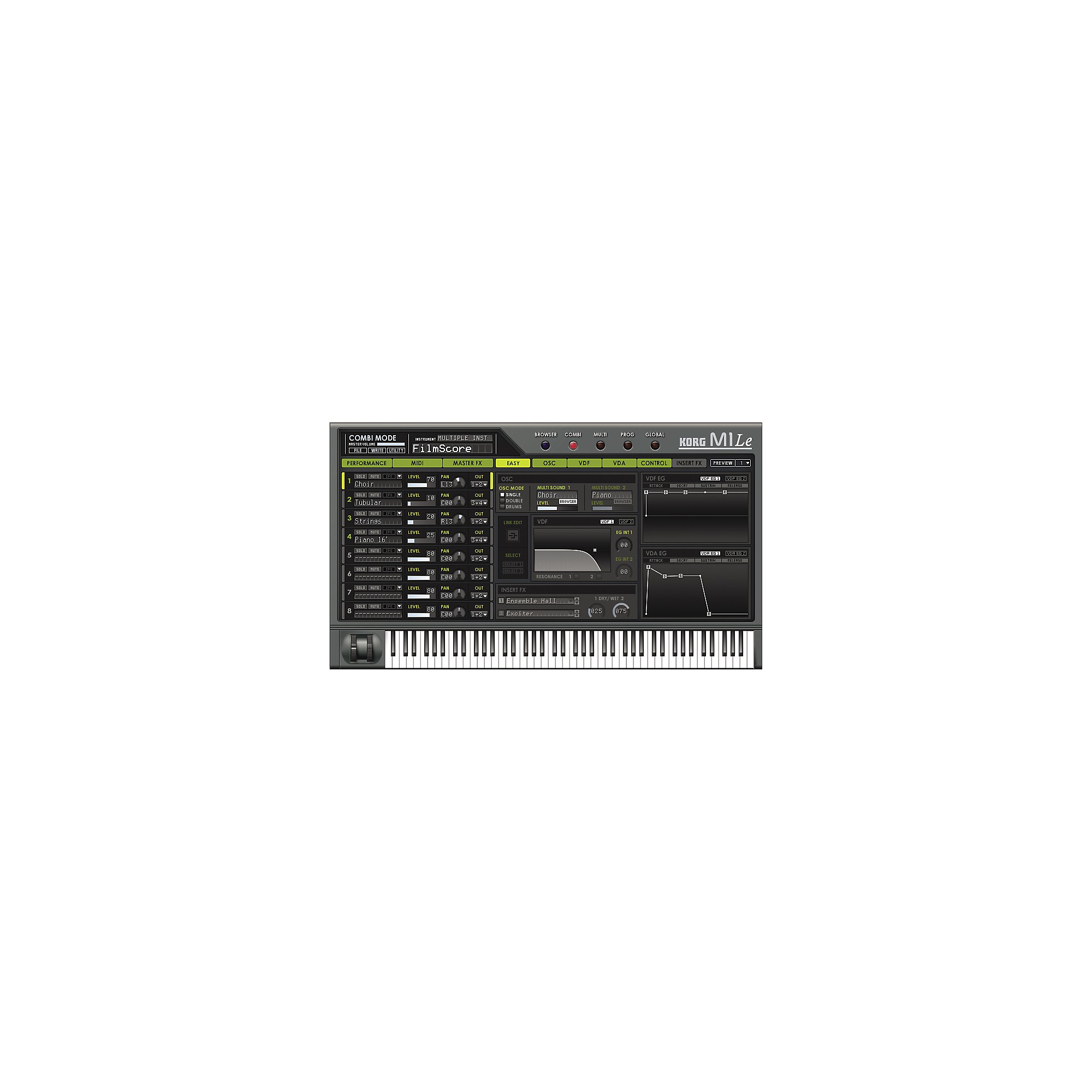 KORG K-49 49-Key USB MIDI Keyboard Controller | Guitar Center