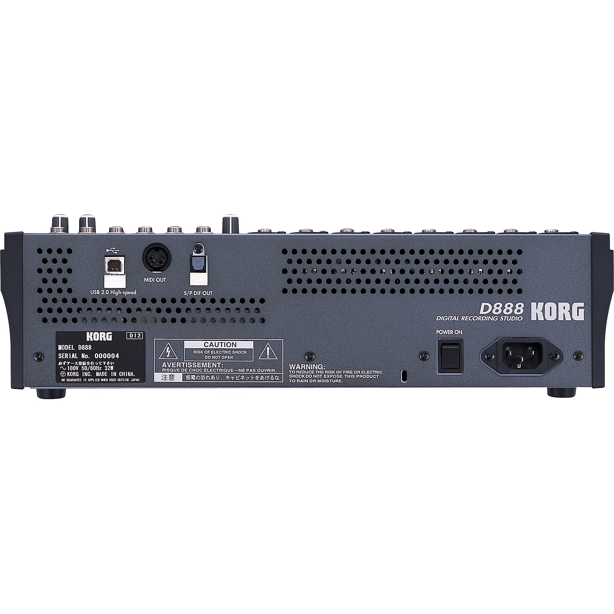 KORG 8トラックMTR D888 Korg D888 8-Track Digital Mixer/Recorder D888 B&H Photo Video
