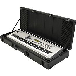 Clearance SKB 1SKB-R6020W Roto Molded 88-Note Keyboard Case Black