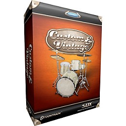 Clearance Toontrack Custom & Vintage SDX Drum Library for Superior Drummer