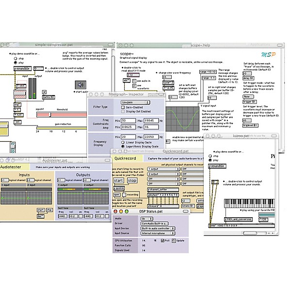 Cycling 74 MAX/MSP Bundle Macintosh