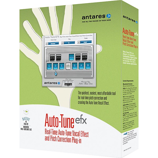 Antares Auto-Tune EFX Vocal Effect & Pitch Correction Plug-In