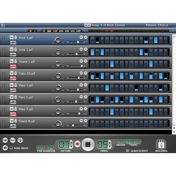 iZotope iDrum Version 1.7 Drum Machine Software