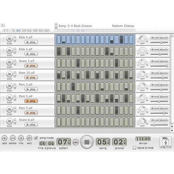iZotope iDrum Version 1.7 Drum Machine Software