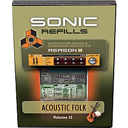 Sonic Reality Reason 3 Refills Vol. 12: Acoustic Folk