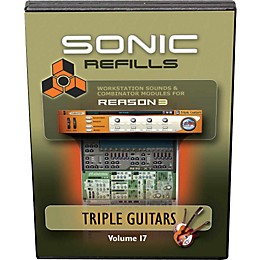 Sonic Reality Reason 3 Refills Vol. 17: Triple Guitars