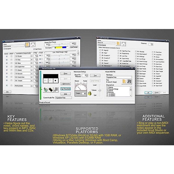 Innovative Music Systems IntelliScore Polyphonic Audio to MIDI Converter Software Download