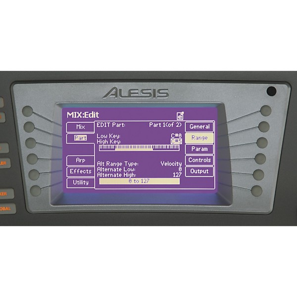 Restock Alesis Fusion 6HD 61-Note Keyboard Workstation