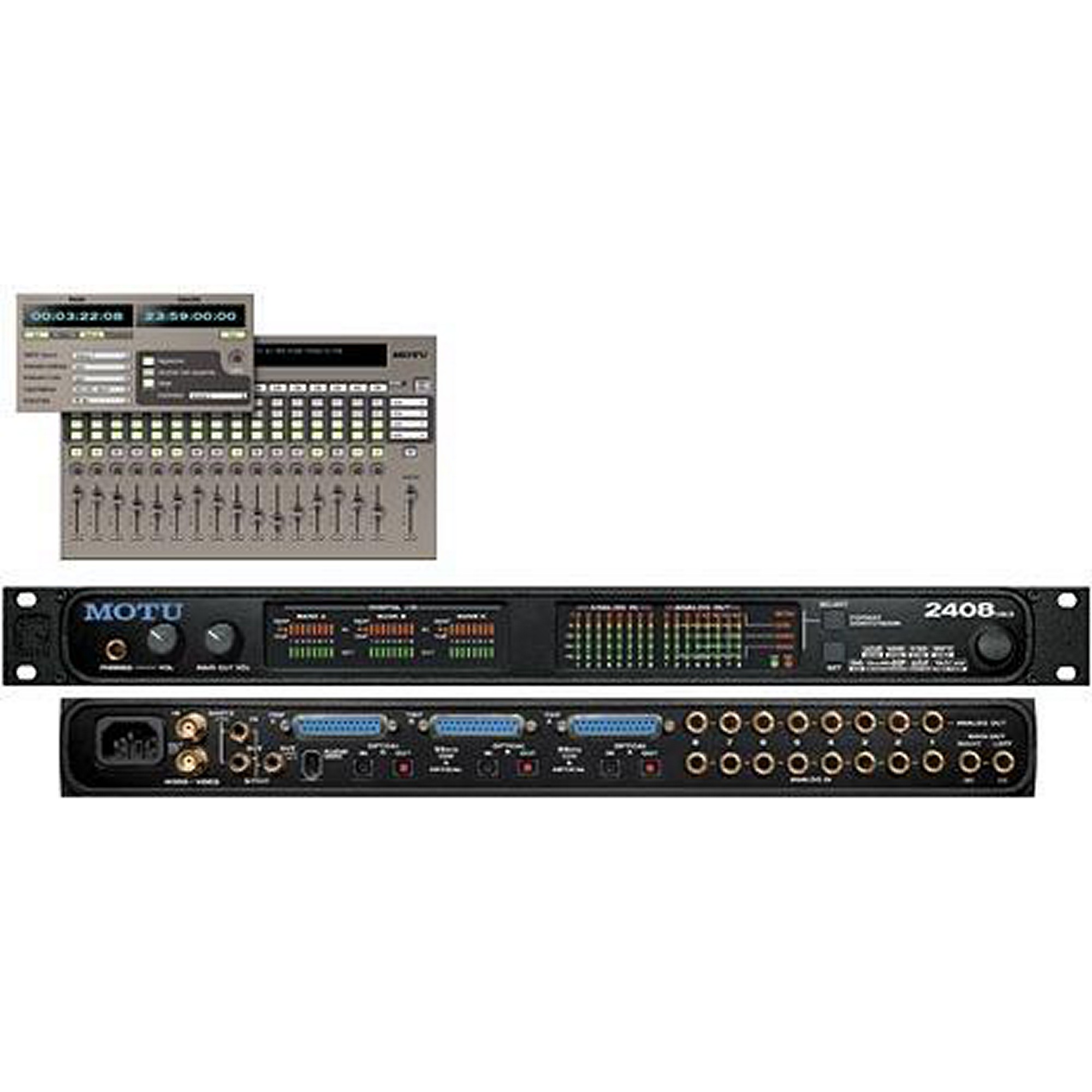 MOTU 2408mk3 PCI Card/Rackmount System | Guitar Center