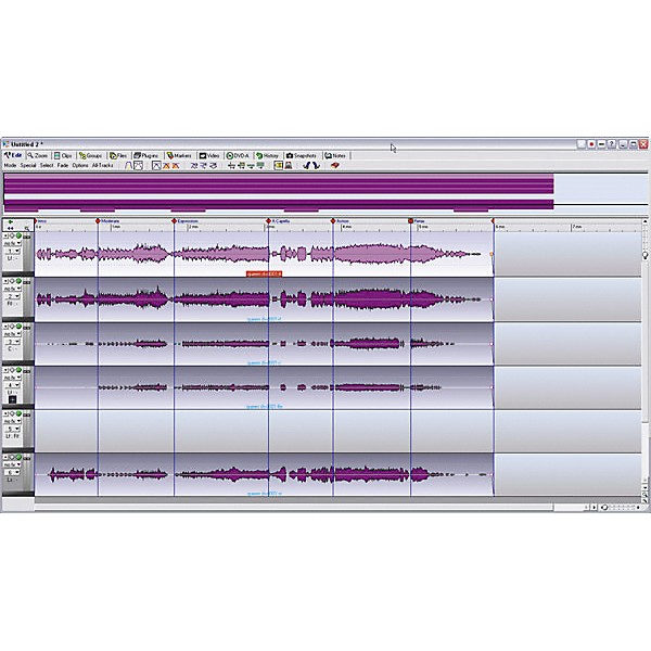 Steinberg Wavelab 6 Audio Editing and Mastering Suite