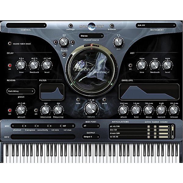 EastWest Voices of Passion Virtual Instruments Collection