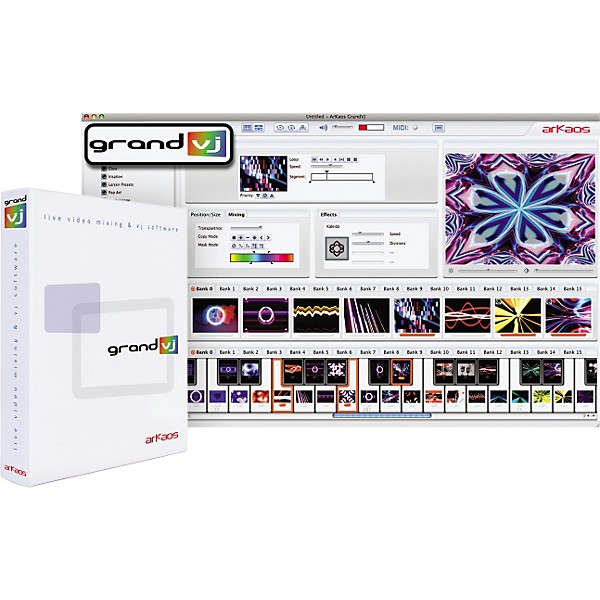 Numark ArKaos GrandVJ Video Mixing Software