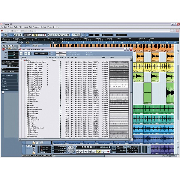 Steinberg Cubase SX3 Recording Software