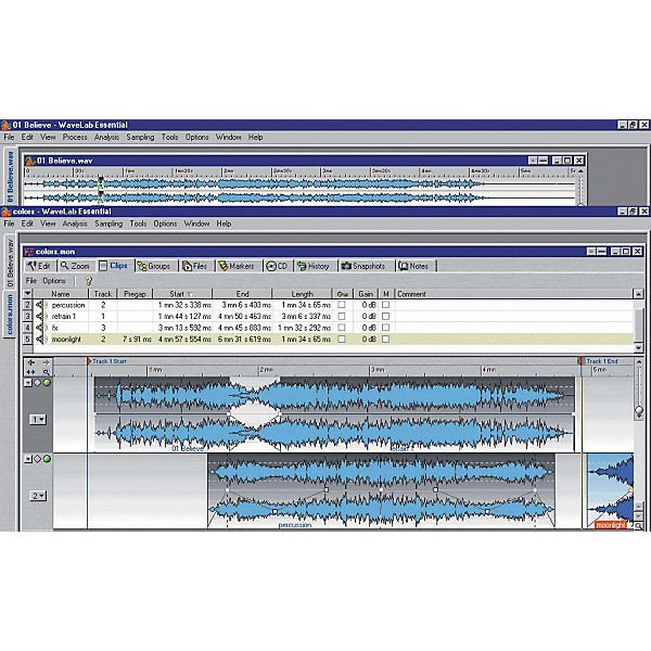 Steinberg WaveLab Essential Digital Audio Editing Software Windows CD