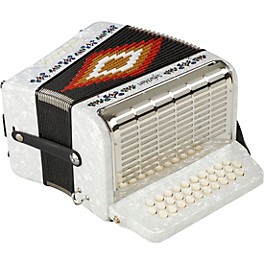 SofiaMari SM-3112 31-Button 12 Bass Accordion GCF Red and Gr... SofiaMari SM-3112 31-Button 12 Bass Accordion GCF White Pearl