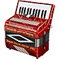 Open Box SofiaMari SM-2648, 26 Piano 48 Bass Accordion Level 2 Red Pearl 888366012062