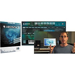 Open Box Native Instruments Absynth 3 Tutorial DVD Level 1