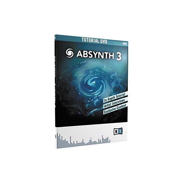 Open Box Native Instruments Absynth 3 Tutorial DVD Level 1