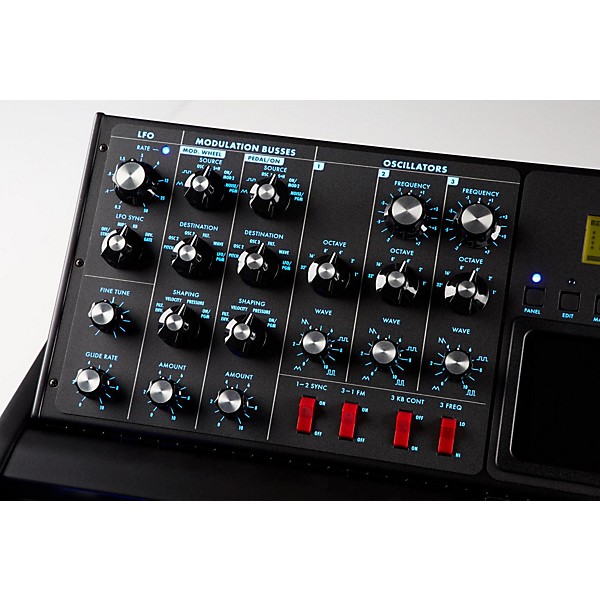 Open Box Moog Minimoog Voyager Electric Blue Analog
