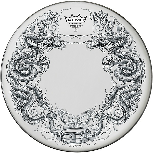 Remo Tattoo Skyn Drumhead 13 in. Dragon Skyn Graphic
