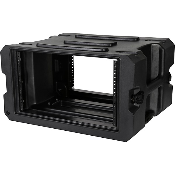 Open Box Gator G-Pro Roto Mold Rolling Rack Case Level 1 Black 6 Space