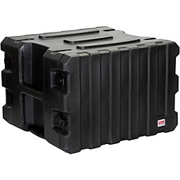 Open Box Gator G-Pro Roto Mold Rolling Rack Case Level 1 Black 8 Space