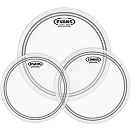 Evans EC2 SST Coated Drum Head Pack Standard - 12/13/16 Evans EC2 SST Coated Drum Head Pack Rock - 10/12/16