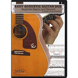 MJS Music Publications Easy Acoustic Guitar DVD: Beginner Basics and Beyond