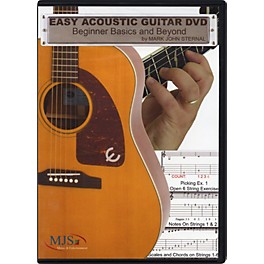 MJS Music Publications Easy Acoustic Guitar DVD: Beginner Basics and Beyond