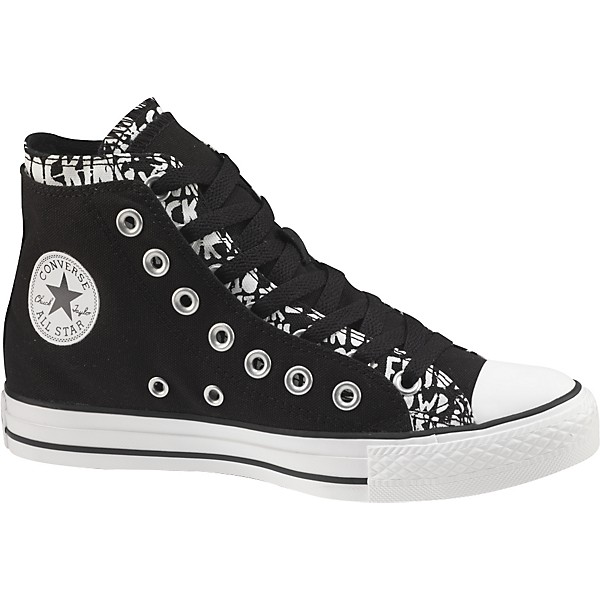 国内配送 CONVERSE DAYSTAR BLACK /WHITE Converse Chuck Taylor All Star Move High Black White W
