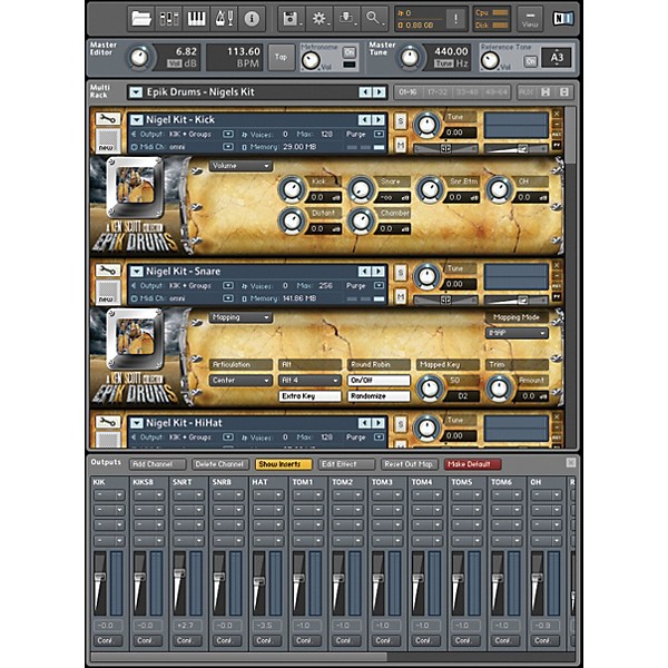 Sonic Reality EpiK DrumS - A Ken Scott Collection HD Edition