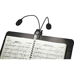 K&M Twin-Headed Music Stand Light