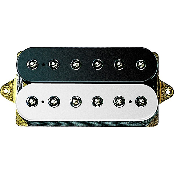 DiMarzio DP153 Fred Humbucker Pickup Black White F-Spaced