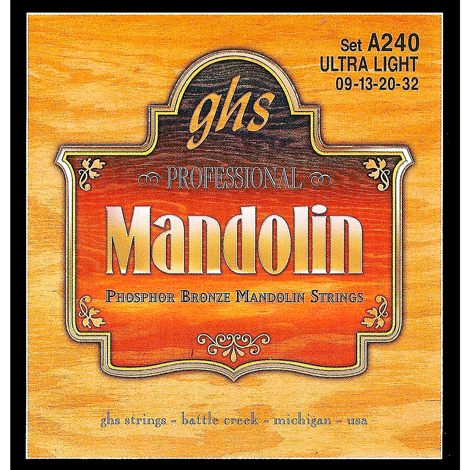 GHS Phosphor Bronze Mandolin Strings Ultra Light Guitar Center