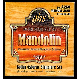 GHS Phosphor Bronze Mandolin Strings Medium Light