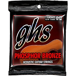GHS Phosphor Bronze Acoustic Guitar Strings Light