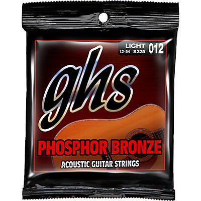 Ghs Phosphor Bronze Acoustic Guitar Strings Light for sale