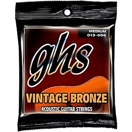GHS Vintage Bronze 85/15 Acoustic Strings Medium