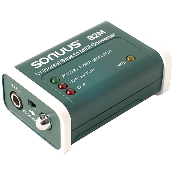 Open Box Sonuus B2M Universal Bass-to-MIDI Converter Level 1