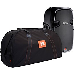 JBL EON15 Deluxe PA Speaker Carrying Bag (3rd Generation) Black Orange