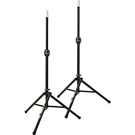 Ultimate Support TS-90B TeleLock Tripod Speaker Stand Pair