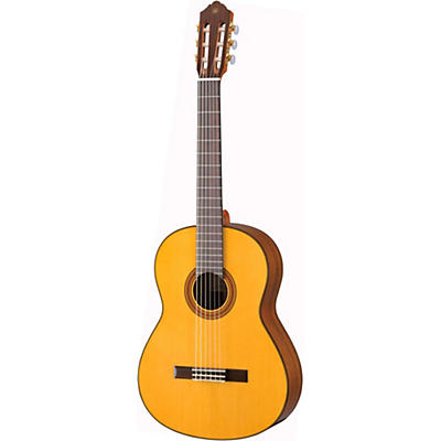 Yamaha Cg162s Spruce Top Classical Guitar Natural for sale
