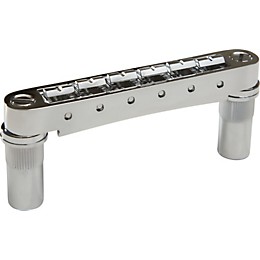 Graph Tech ResoMax NV1 Auto Lock Bridge with Metal Saddle for 6mm Posts Chrome