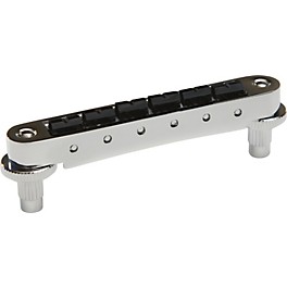 Graph Tech ResoMax NV2 Auto Lock Bridge with String Saver Saddles 4MM Posts Chrome