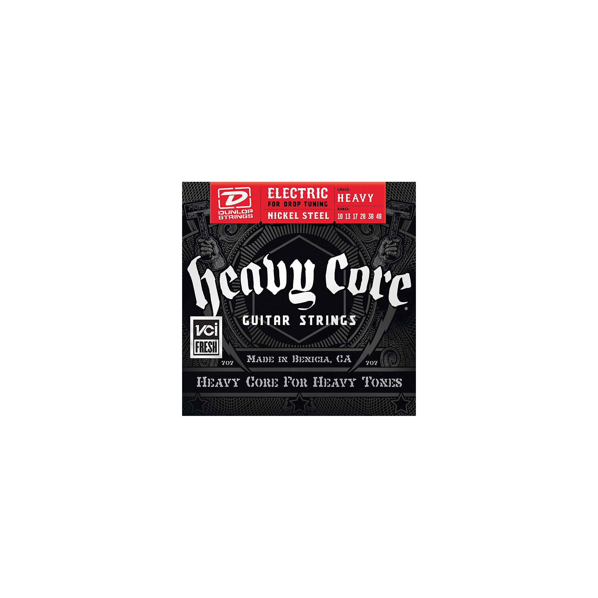 Dunlop Heavy Core Electric Guitar Strings - Heavy Gauge