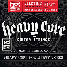 Dunlop Heavy Core Electric Guitar Strings - Heavy Gauge